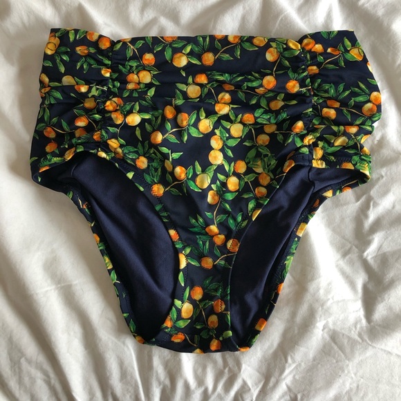 Citrus-Oranges rétro style Bikini - Picture 5 of 6